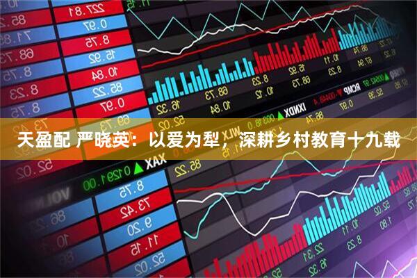 天盈配 严晓英:以爱为犁,深耕乡村教育十九载